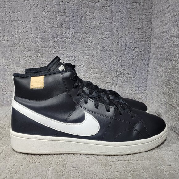 Nike Court Royale 2 Mid Men's Size US 13 Black White Basketball Sneakers. - Picture 2 of 11